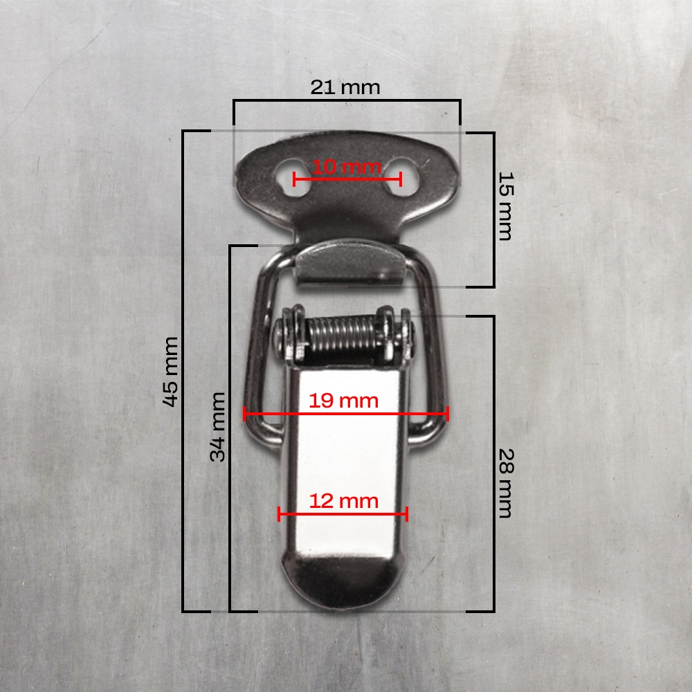 Jual Toggle Kancing Kunci Pengait Kotak Box Spring Clamp Latch Catch ...
