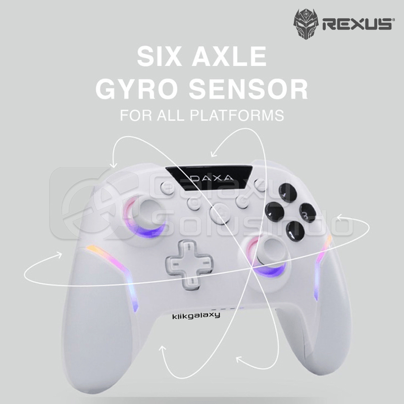 Jual Rexus Daxa Borion DX-AX8 Triple Mode Wireless Connection Gamepad ...