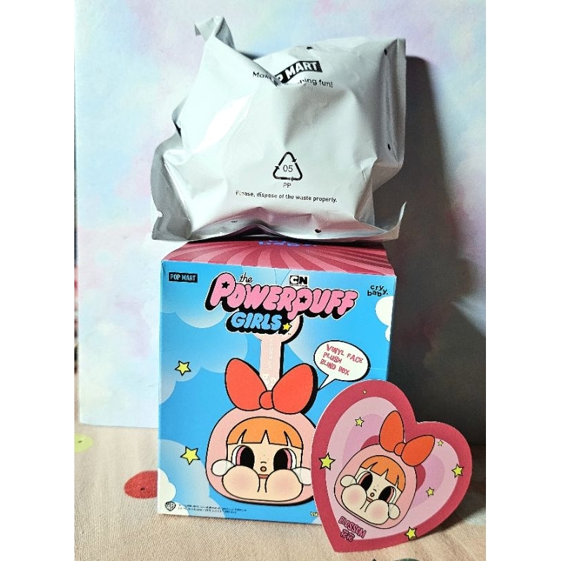 Jual PPG BLOSSOM /CRY BABY X PPG / POWER PUFF GIRL VINYL FACE PLUSH ...