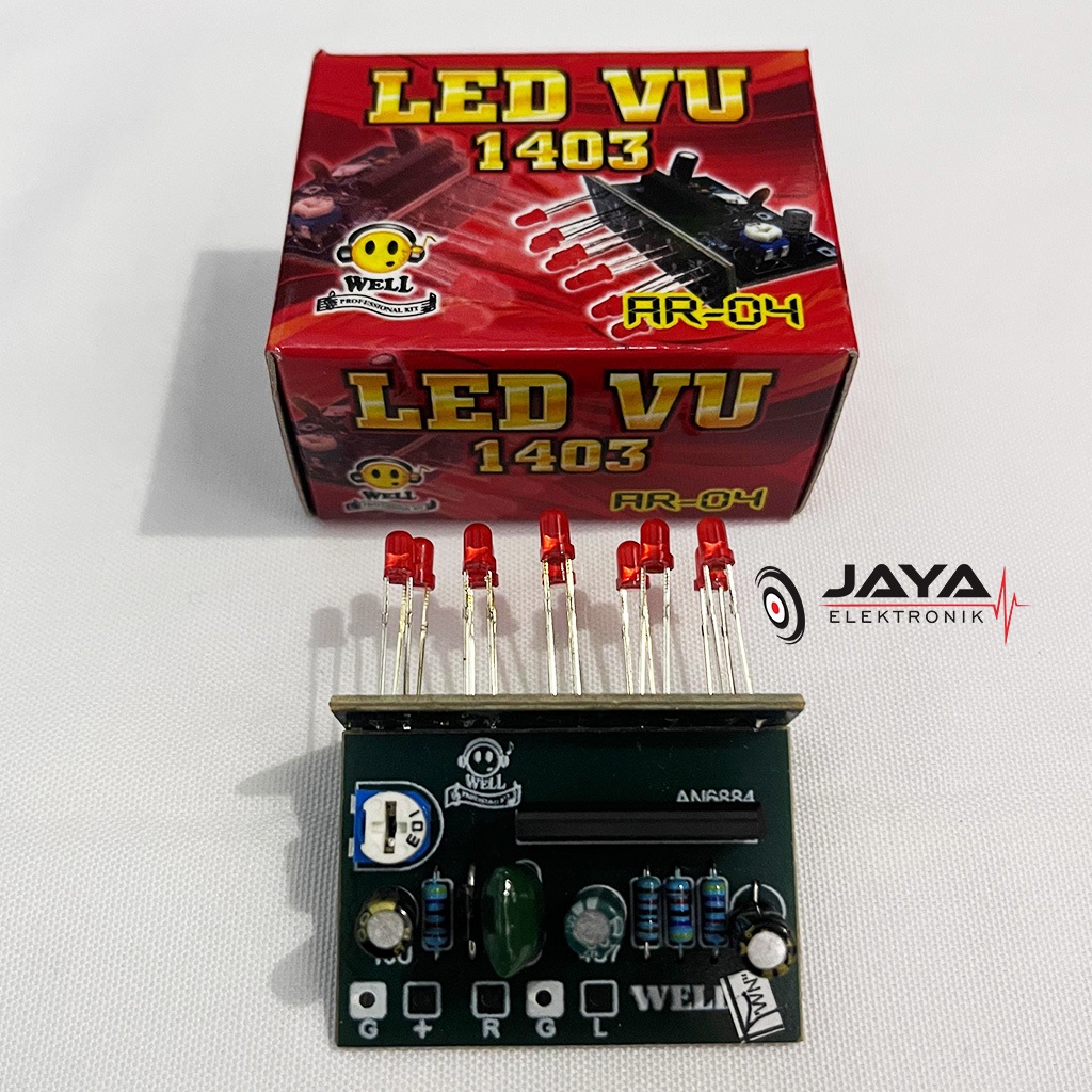 Jual KIT LED VU 1403/LED VU Display 1403 WELL | Shopee Indonesia