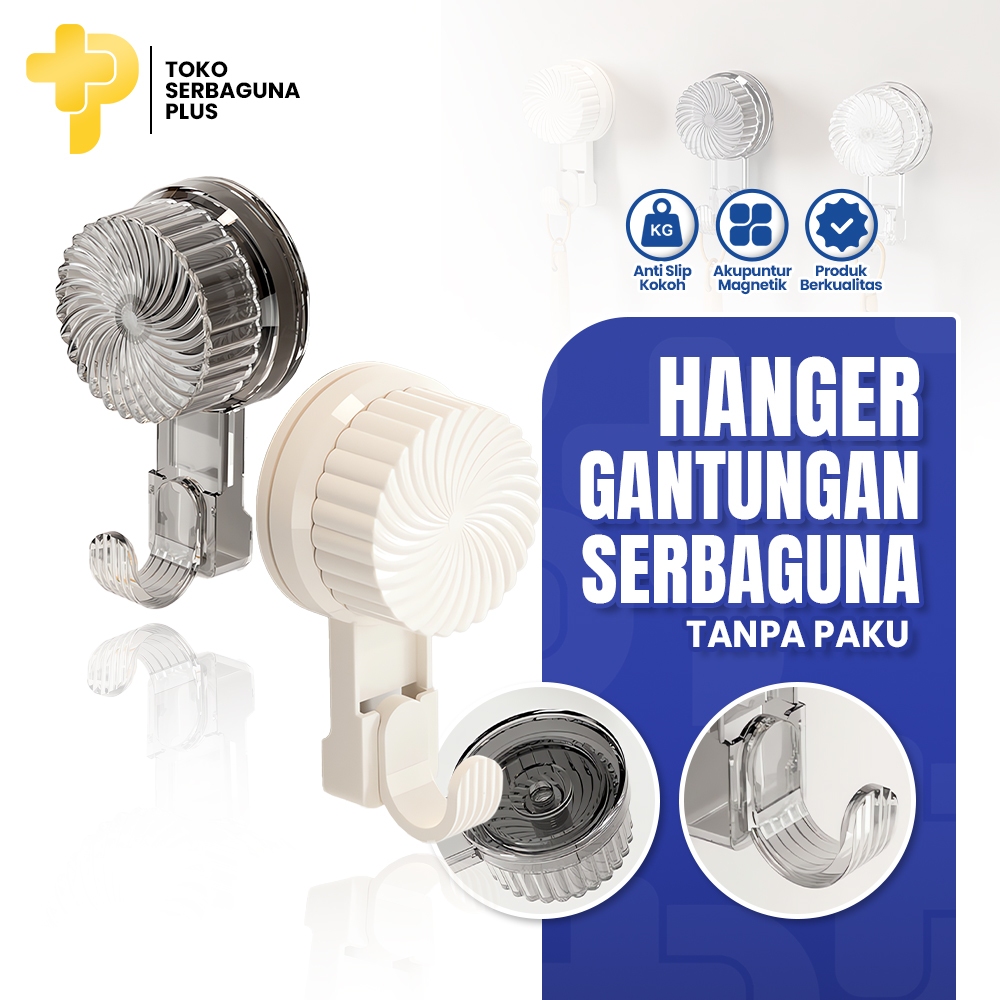 Jual Kait Cangkir Hisap Putar Kamar Mandi Suction Hook Vakum Dapur