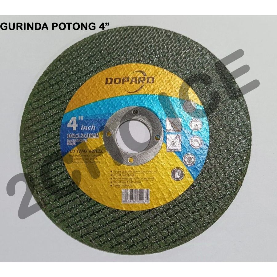 Jual batu gerinda gurinda potong 4 inch cutting wheel 4