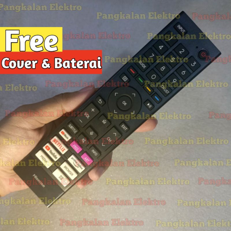 VINABTY Telecomando Universale ERF3N80H Per TV Hisense LED - Sostituto