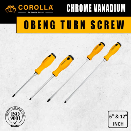 Jual Corolla Obeng Plus Minus Magnet / Screwdriver Sets Alat Perkakas ...