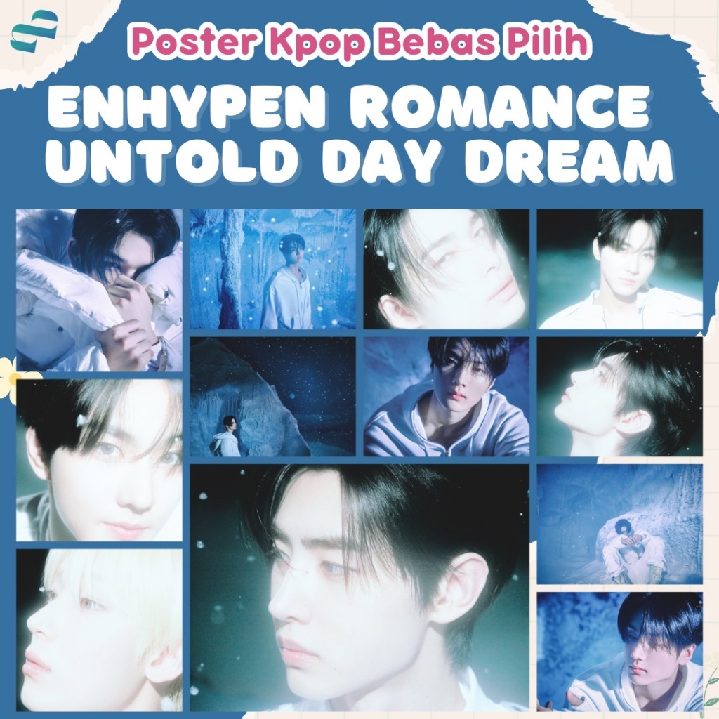 Jual Poster ENHYPEN Romance Untold Day Dream (Part 3) - Poster Kpop A4 ...