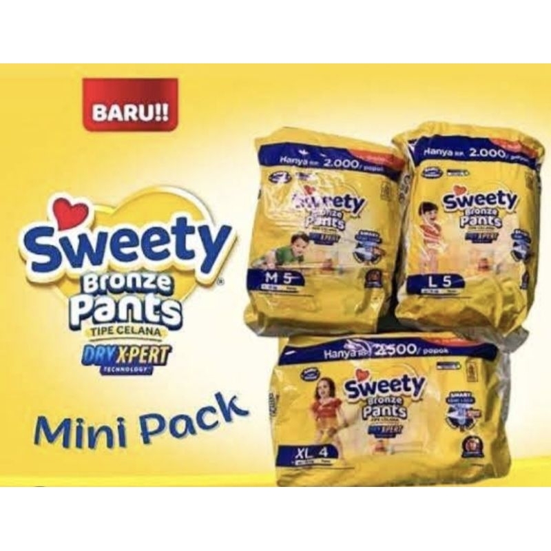 Jual Sweety Bronze MiniPack M5/L5/XL4-Sweety bronze minipack murah ...