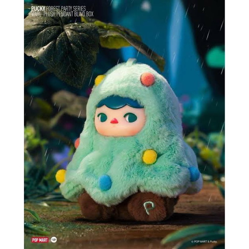 Jual POP MART Pucky Forest Party Plush Pendant Original | Shopee