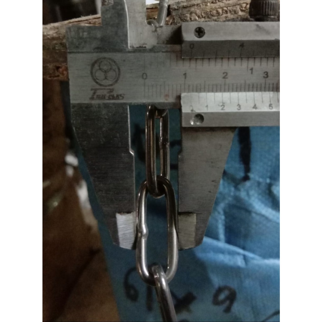 Jual Rantai STAINLESS STEEL 3mm 304 / Rantai kapal STAINLESS STEEL 3mm ...