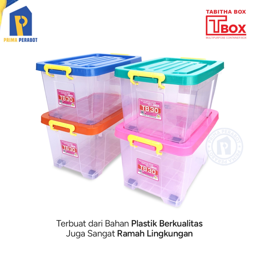 Jual Storage Box Organizer 30 Liter Kotak Penyimpanan Container Box ...