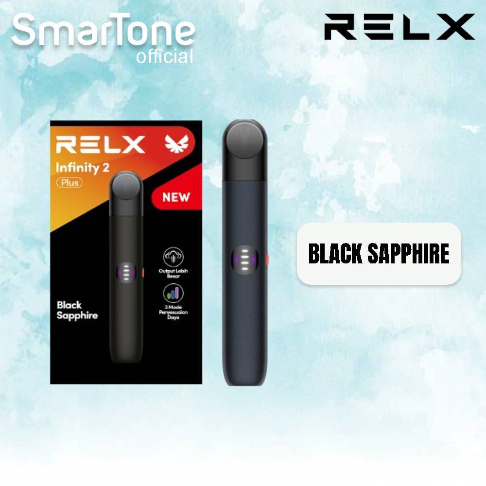 Jual RELX INFINITY 2 PLUS DEVICE KIT - BLACK SAPPHIRE | Shopee Indonesia