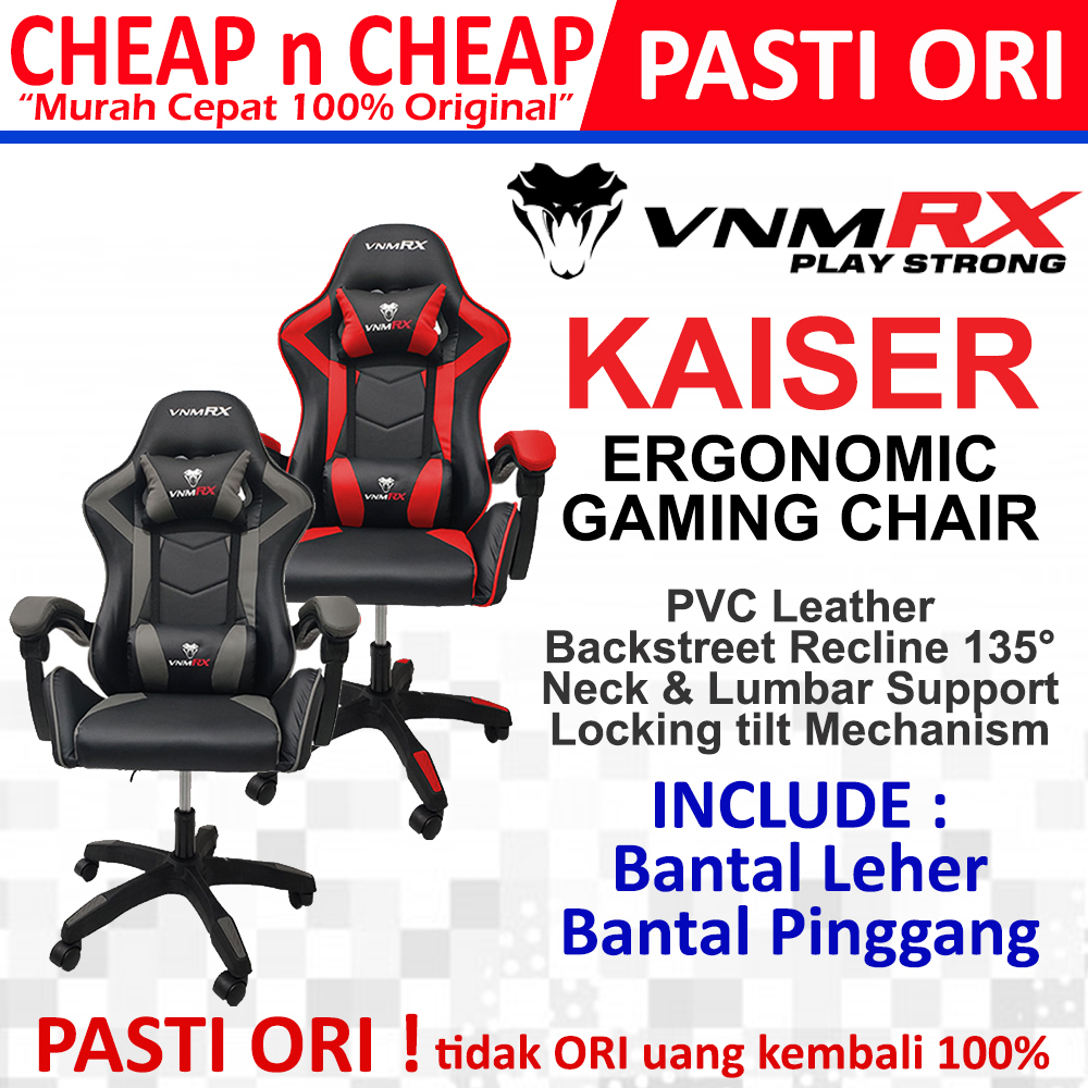 Jual VenomRX KAISER Ergonomic Gaming Chair - Kursi gaming Venom RX ...