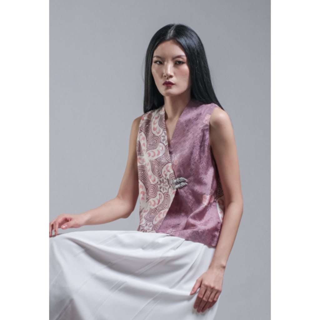 Jual Kichi Batik Vest Rompi Batik Malini | Shopee Indonesia