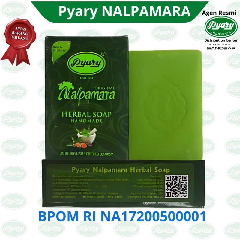 Jual PYARY NALPAMARA HERBAL SOAP 75GR ORIGINAL | Shopee Indonesia