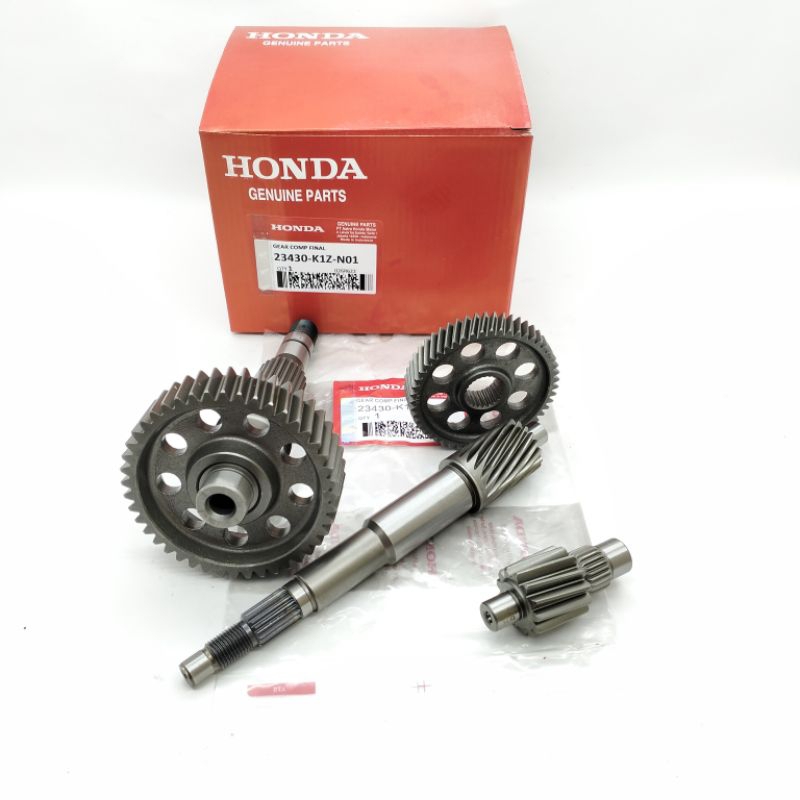Jual GIGI GEAR RASIO SET KOMPLIT 4 ITEM HONDA K1Z KKUALITAS ASLI ...