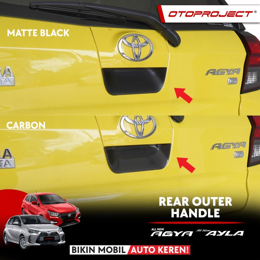 Jual Rear Back Door Outer Handle Belakang All New Agya / Ayla 2023 2024 ...