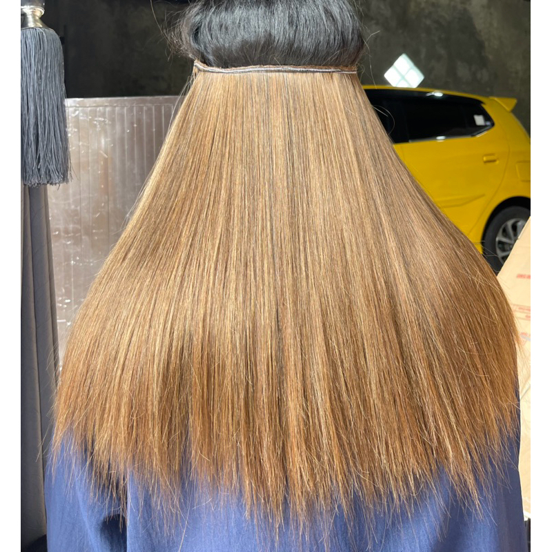 Jual Rambut Sambbung Belakang Putih Kertas | Shopee Indonesia