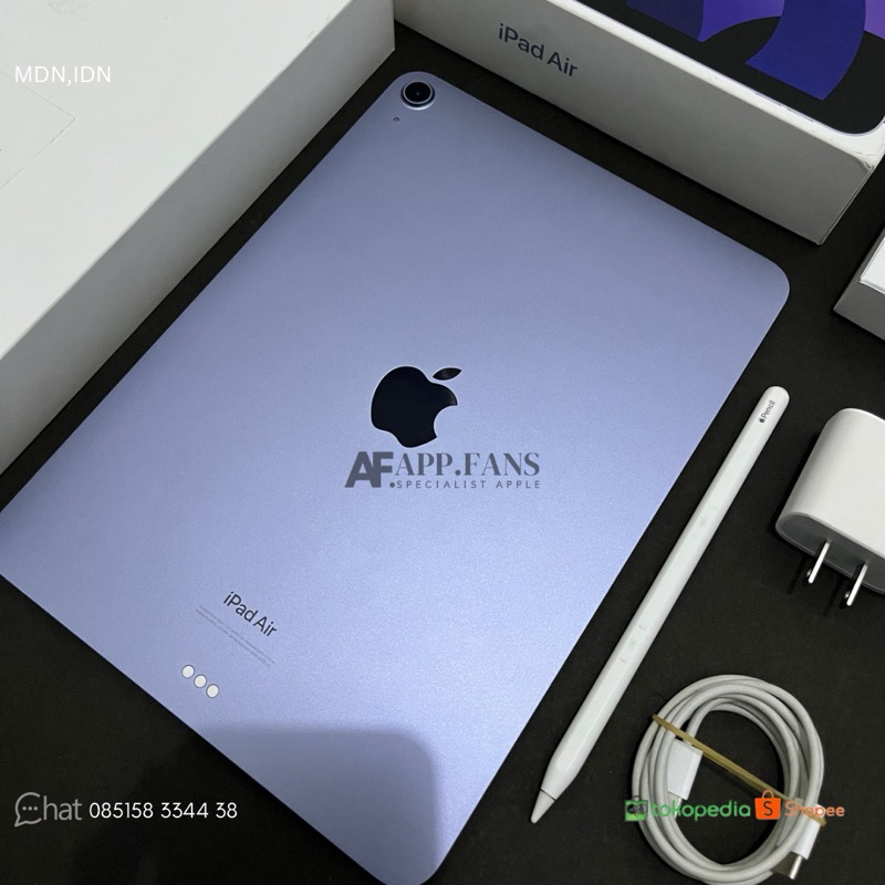 Jual iPad Air 5 (M1) 256GB dan Apple pencil gen 2 | Shopee Indonesia