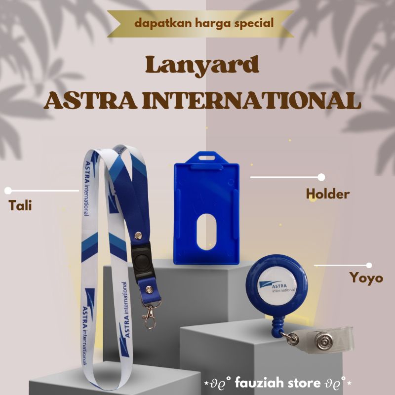 Jual READY! TALI ID CARD / LANYARD ASTRA INTERNATIONAL Termurah ...