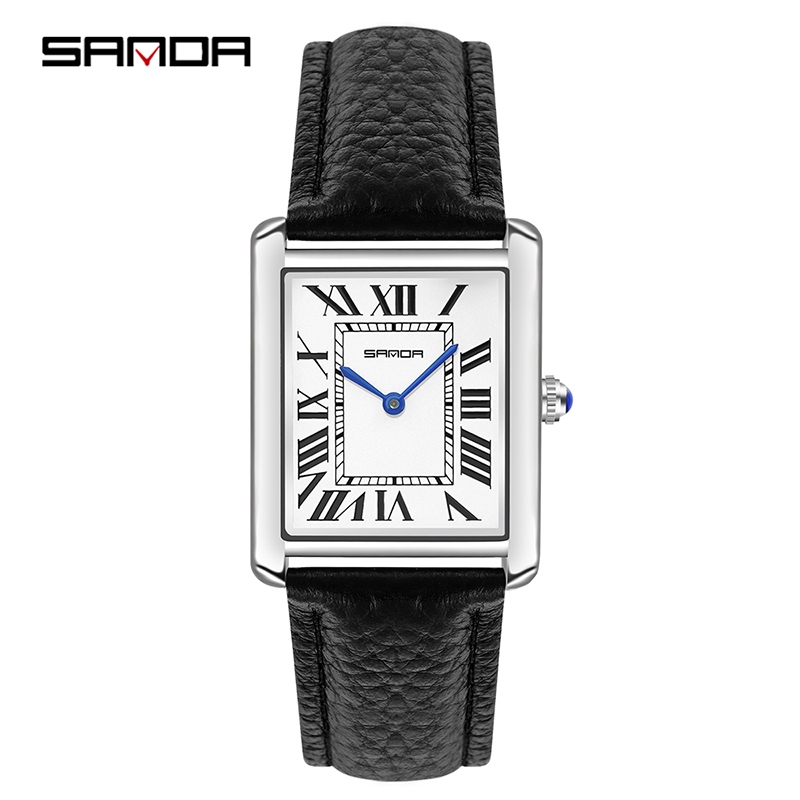 Jual SANDA 1108 Jam Tangan Pria Wanita Analog Medium Size Retro Style ...