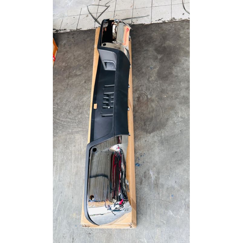 Jual Ford Ranger Rear Bumper Belakang Bemper Tanduk T6 T7 2012 2013 ...