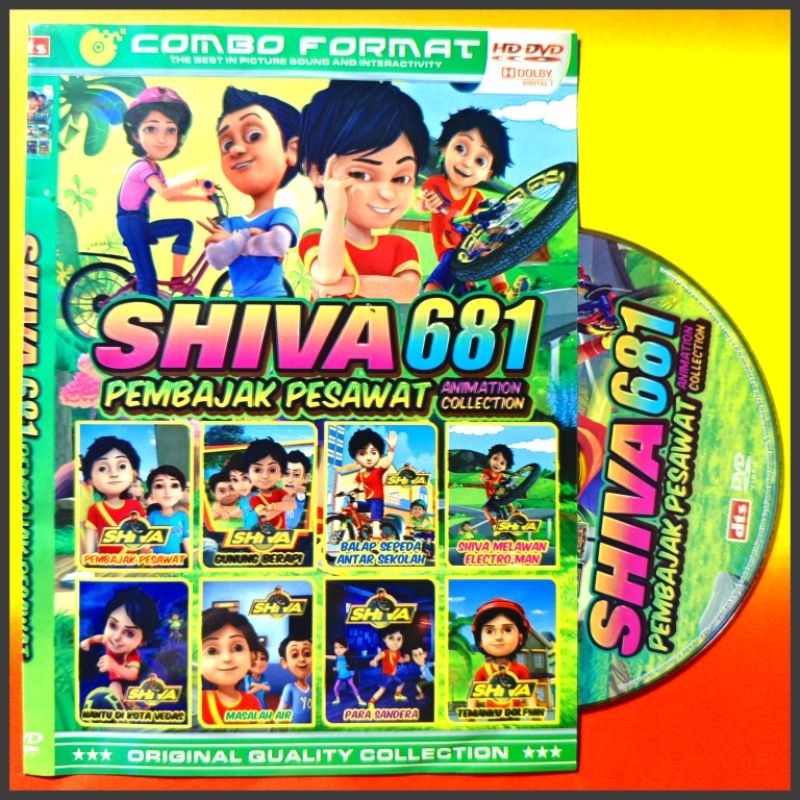 Jual Kaset Film Kartun Anak Koleksi Shiva Vol. 681 Edisi Pembajak