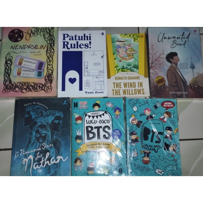 Jual preloved novel original Nendralin (hc) Unwanted bond A thousand ...