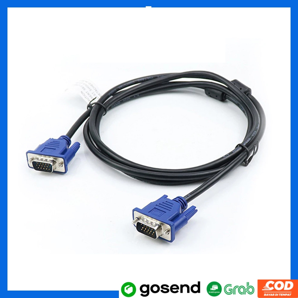 Jual Kabel VGA Kabel Penghubung Komputer Dengan Monitor Proyektor ...