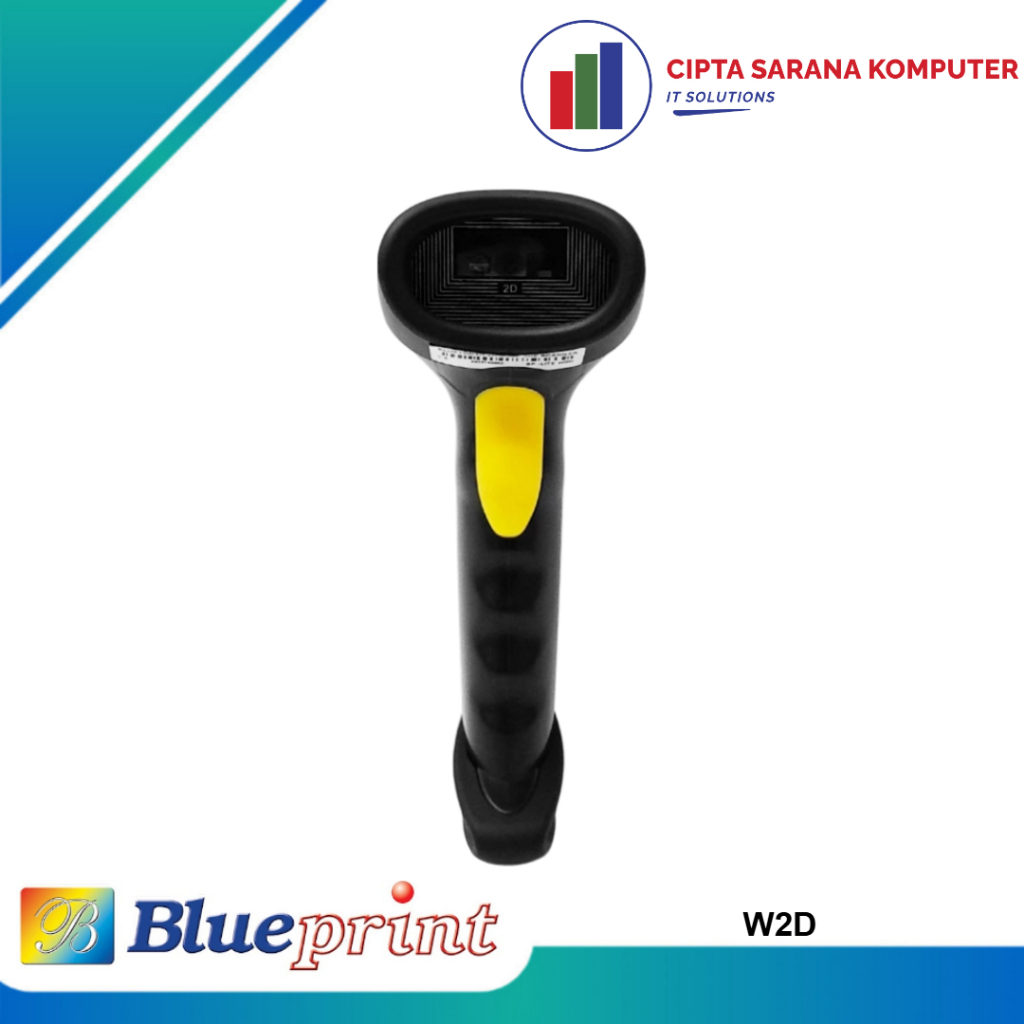 Jual Barcode Scanner 2D Bluetooth Wireless W2D Blueprint Lite | Shopee ...
