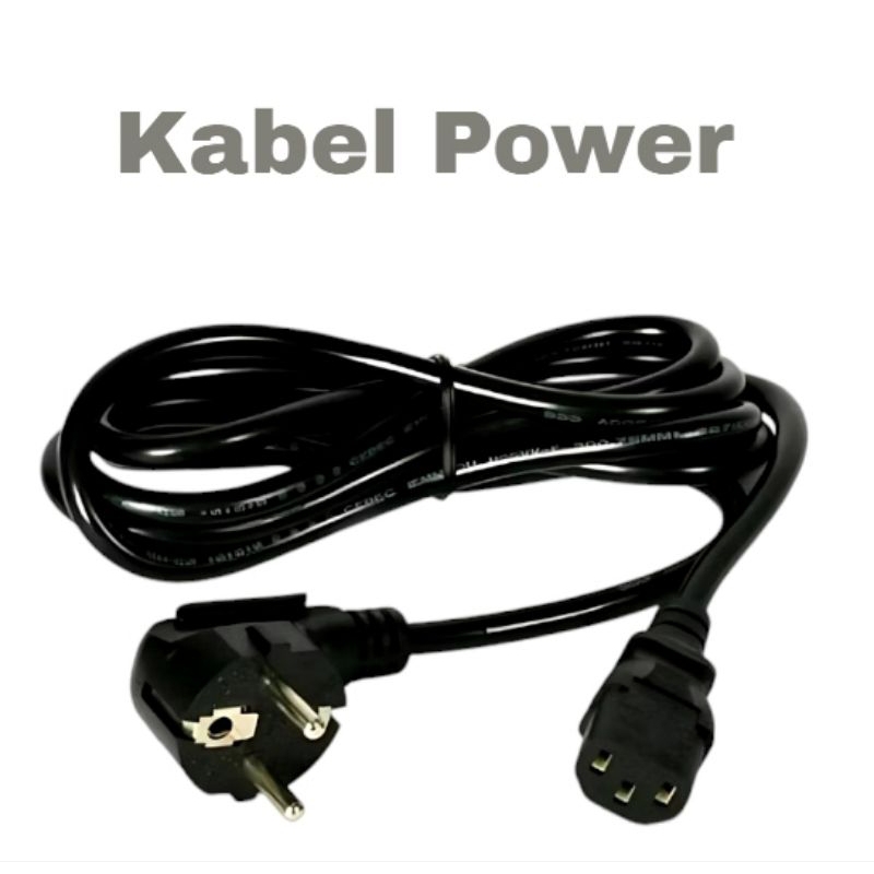 Jual Kabel Power Komputer / Kabel CPU / PC Adaptor 1.5 Meter | Shopee ...