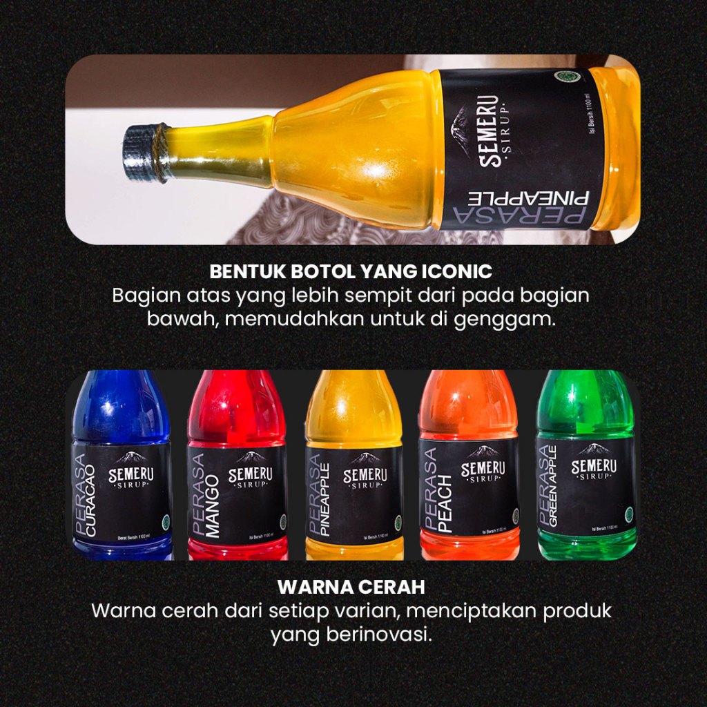 Jual Semeru Sirup - Syrup Molases ( Rhum ) 1000ml - Sirup Minuman Rasa ...