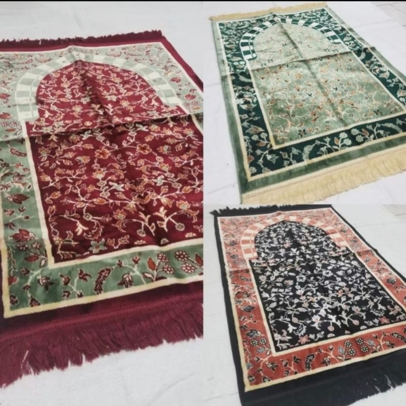 Jual SAJADAH SUPER TEBALHALUS SAJADAH TURKIYE LEMBUT UKURAN BESAR SAJAH ...