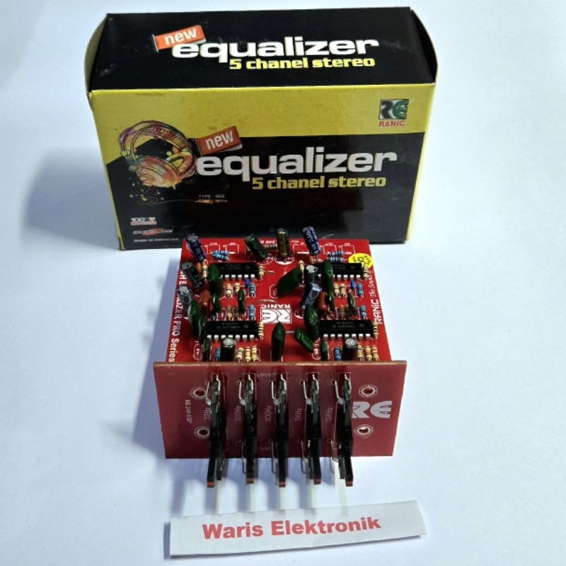 Jual Equaliser 5 Chanel Stereo Equalizer 5 CH Ranic | Shopee Indonesia