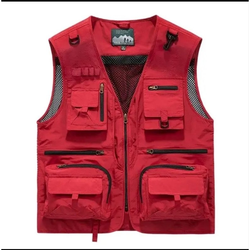 Jual Rompi Tactical Rompi pria lapangan rompi motor rompi palkir rompi ...