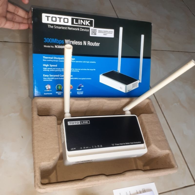 Jual Router TOTOLINK N300RT (kondisi second full set Original, baca ...