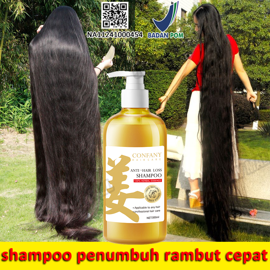 Jual [BPOM]Sampo penumbuh rambut cepat perawatan rambut rontok Shampo ...