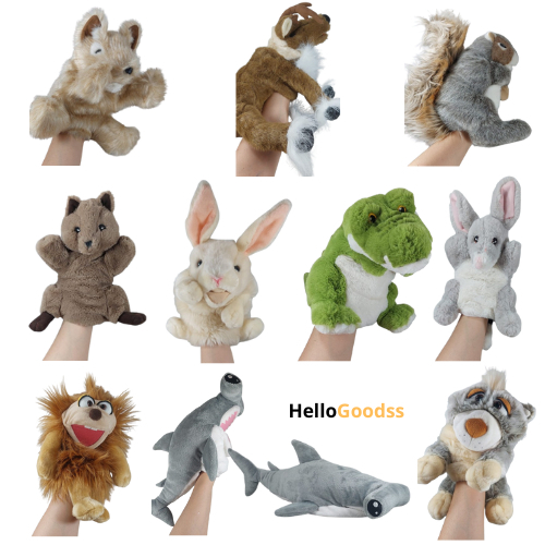 Jual Boneka Tangan Hand Puppet Buaya Ikan Tikus Kucing Rusa Anjing ...