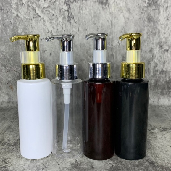 Jual Botol 100ml Pump Clip Oil / Botol Pump / Botol Tubular | Shopee ...