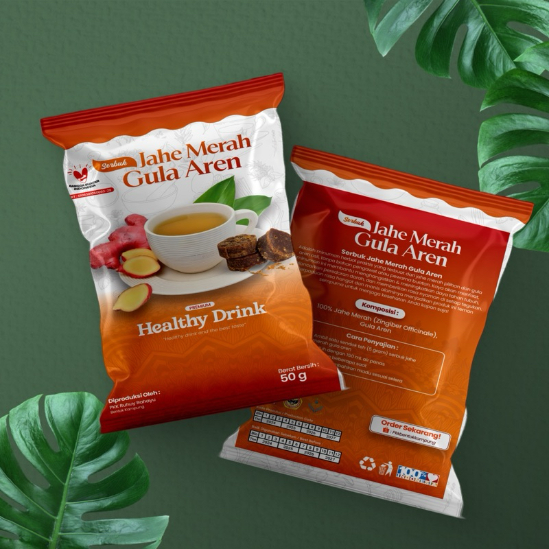 Jual Sachet Jahe Merah Gula Aren | Shopee Indonesia