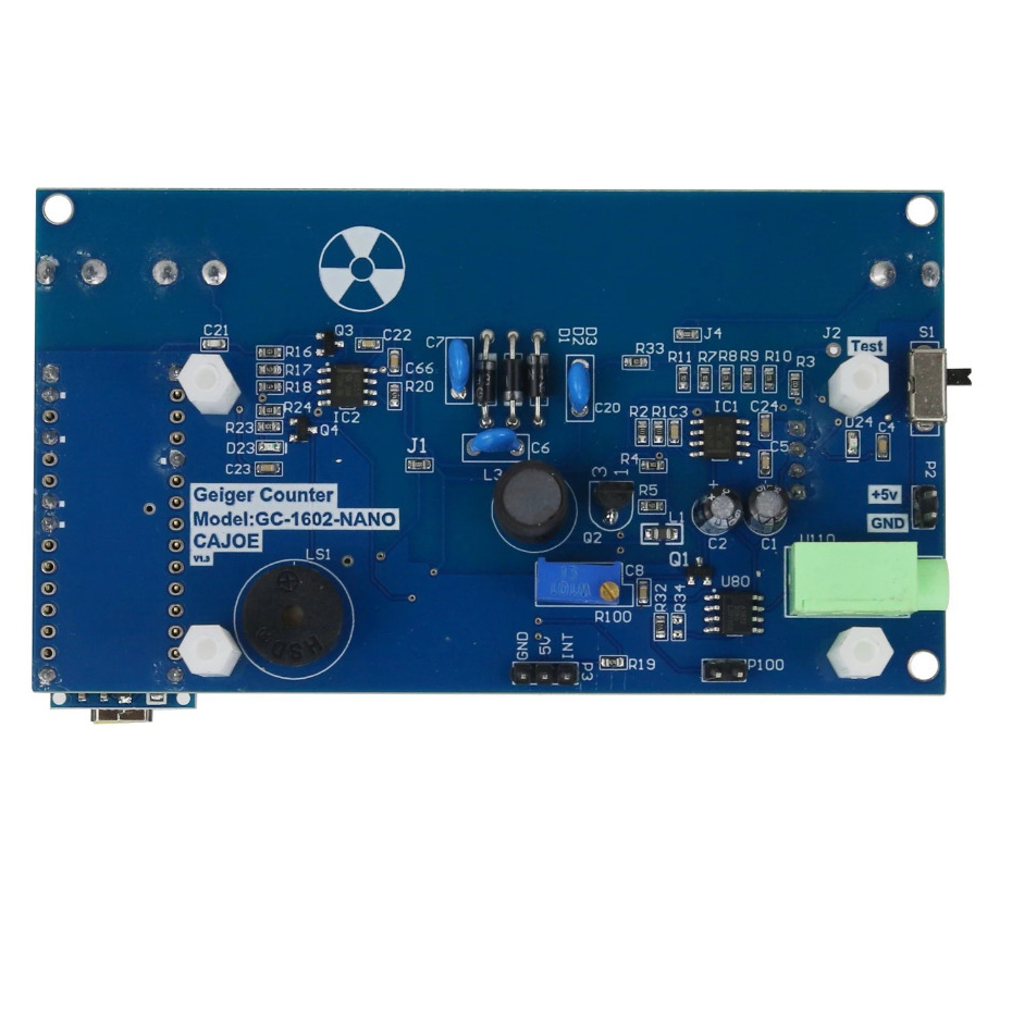 Jual DIY Sumber Terbuka Geiger Counter Meter Kit Modul Miller GM Tube ...