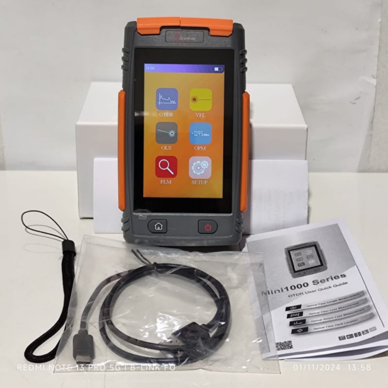 Jual otdr grandway m1000d / otdr 2 lamda / otdr fiber optik | Shopee ...