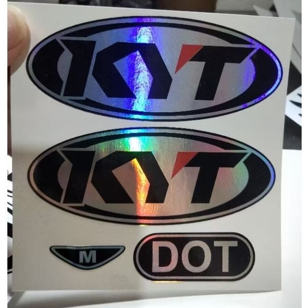 Jual stiker logo helm KYT DOT m print cut | Shopee Indonesia