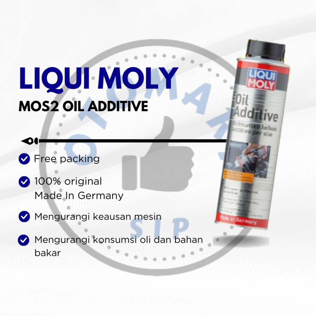 Jual Liqui Moly MOS2 Oil Additive 300 ML - Additive Oli Mobil | Shopee ...