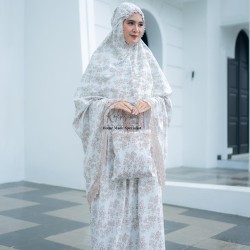 Mukena Katun Motif Renda Gold Premium Terbaru