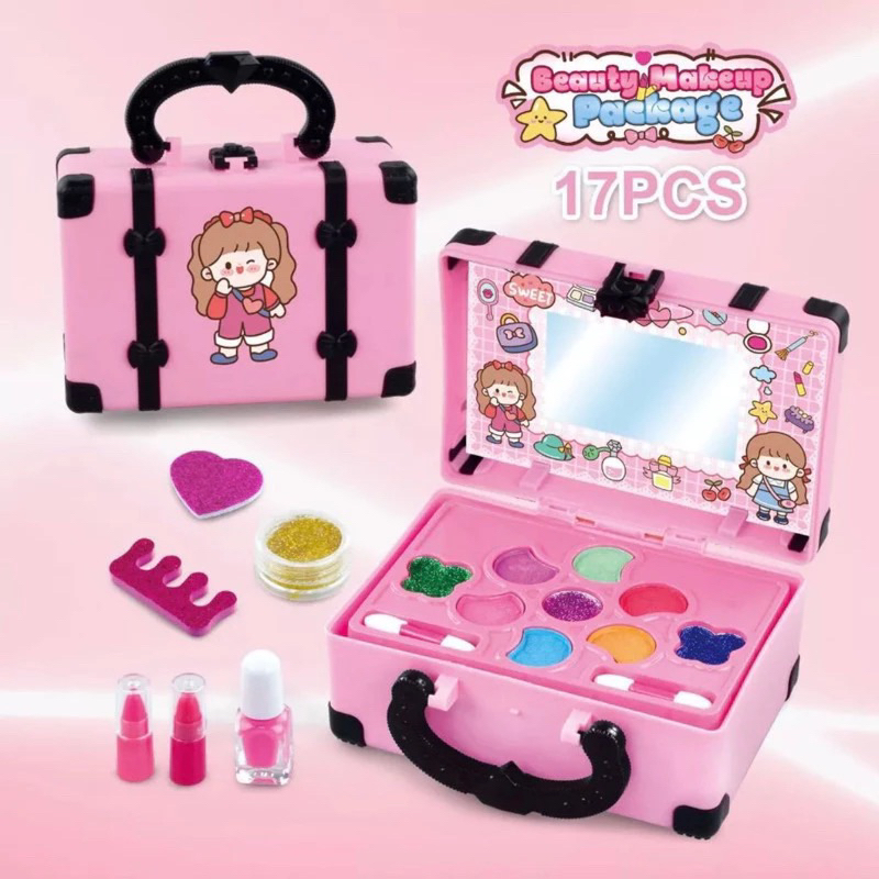 Jual Ready INSTAN - Mainan Kosmetik Anak Perempuan Make Up Beauty