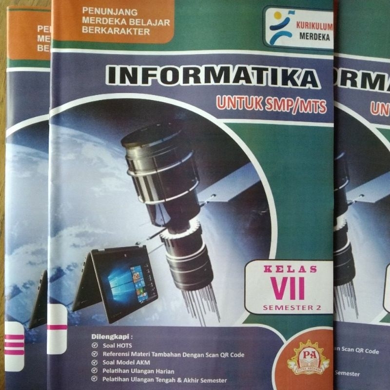 Jual LKS SMP MTS INFORMATIKA KELAS 7 SEMESTER 2 KURIKULUM MERDEKA ...