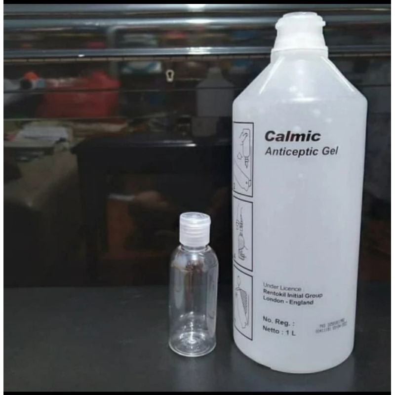 Jual handsanitizer jell calmic kemasan Refill 1 liter original | Shopee ...