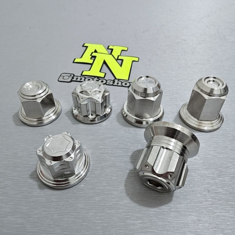 Jual SATUAN MUR AS RODA BELAKANG WIN 100 PROBOLT STAINLESS ORIGINAL ...
