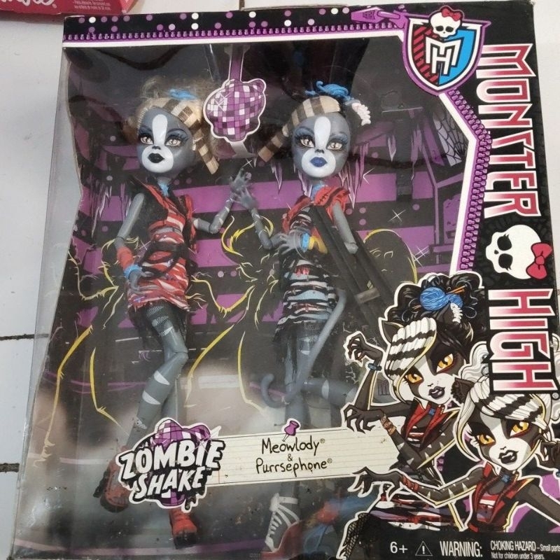 Zombie Shake - Meowlody & Purrsephone (2-pack) - poupée Monster High - Prix & Rareté