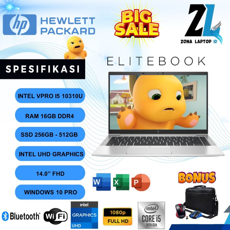 HP EliteBook 850 G7 Notebook - 15.6 - Intel Core i7 - 10510U - 16 GB RAM - 512 GB SSD - 4G LTE-A - UK - 204C9EA#ABU - Currys