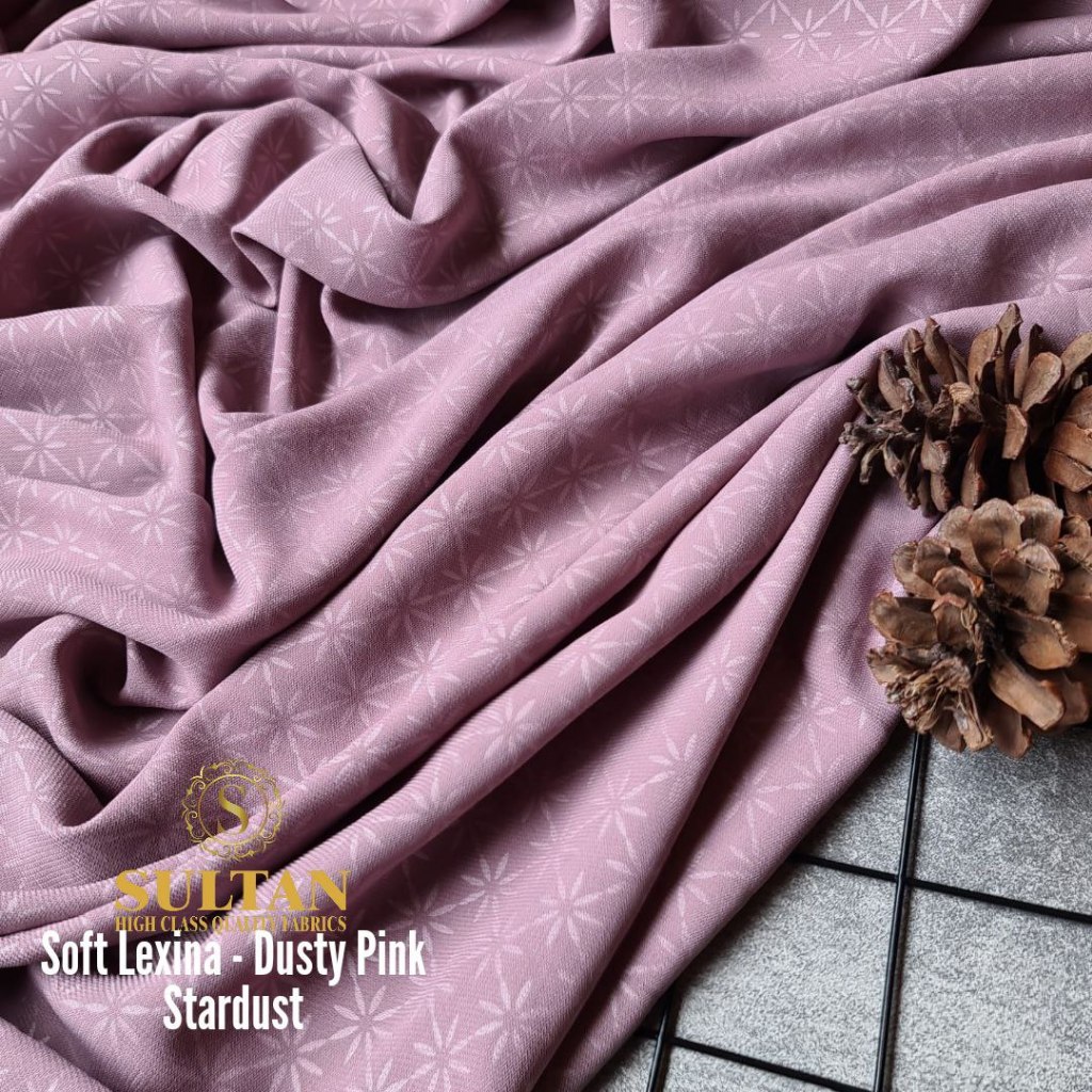 Jual KAIN SOFTLEXINA SULTAN EMBOSS STARDUST 50 cm | Shopee Indonesia